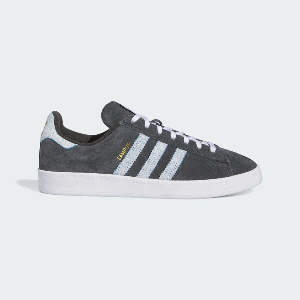 Basket Adidas Henry Jones x Campus ADV Grise Blanche Bleu Femme | KWC-37530586