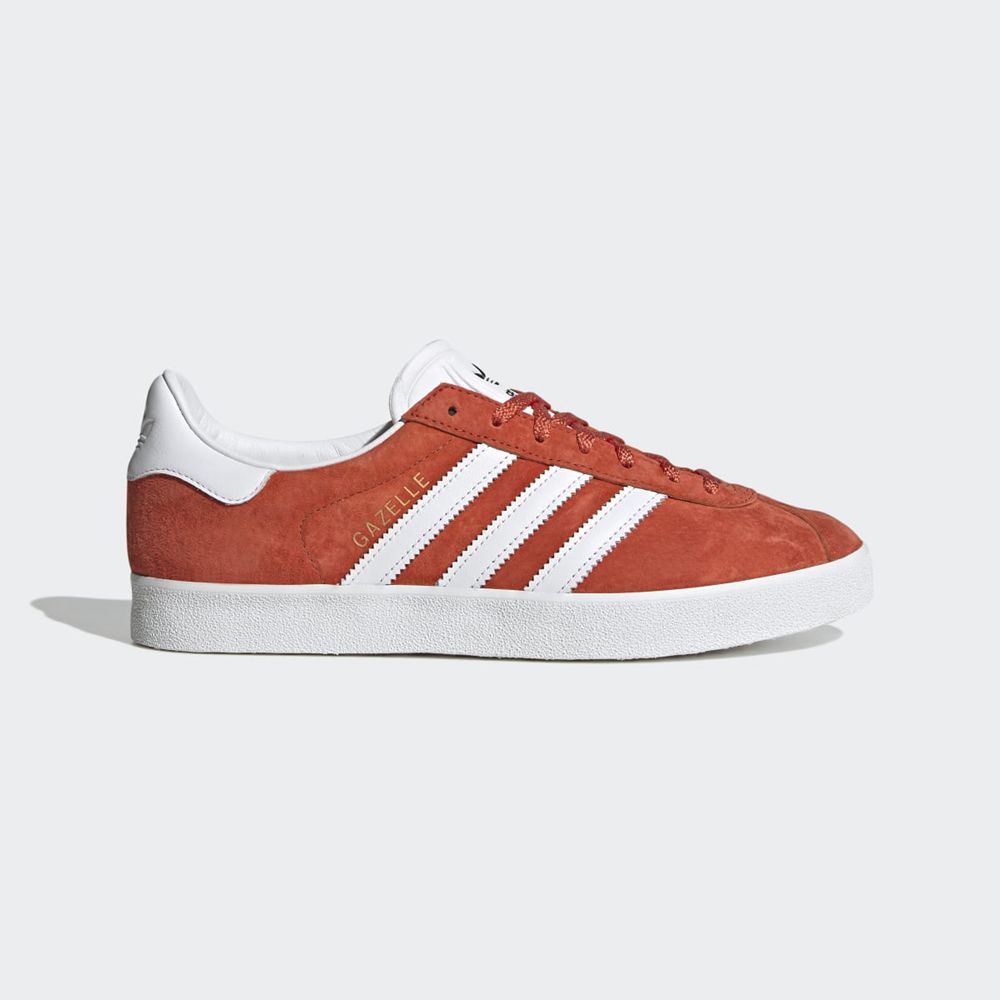 Basket Adidas Gazelle 85 Rouge Blanche Noir Femme | HOP-33066108