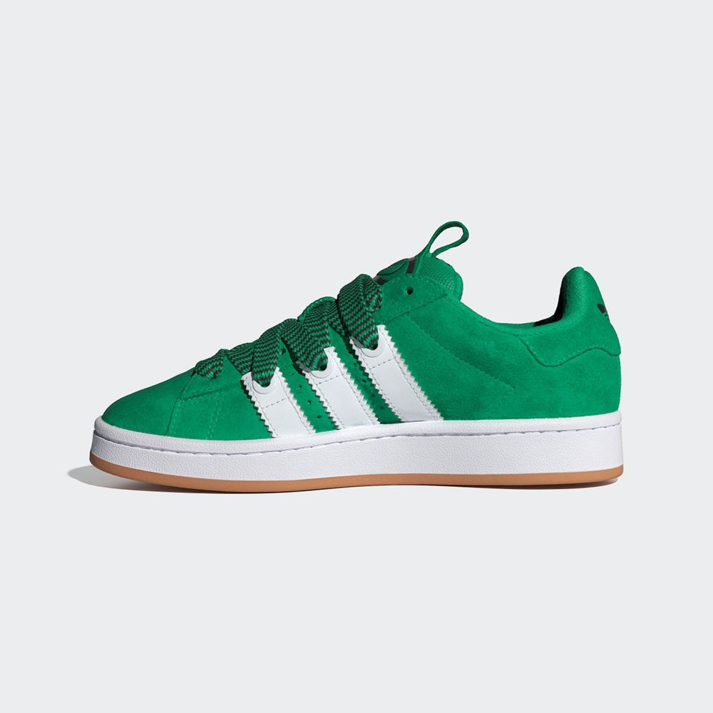 Basket Adidas Campus 00s Vert Blanche Femme | ACL-78144075