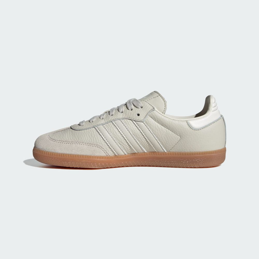 Basket Adidas Samba OG Beige Blanche Femme | BLR-43815342