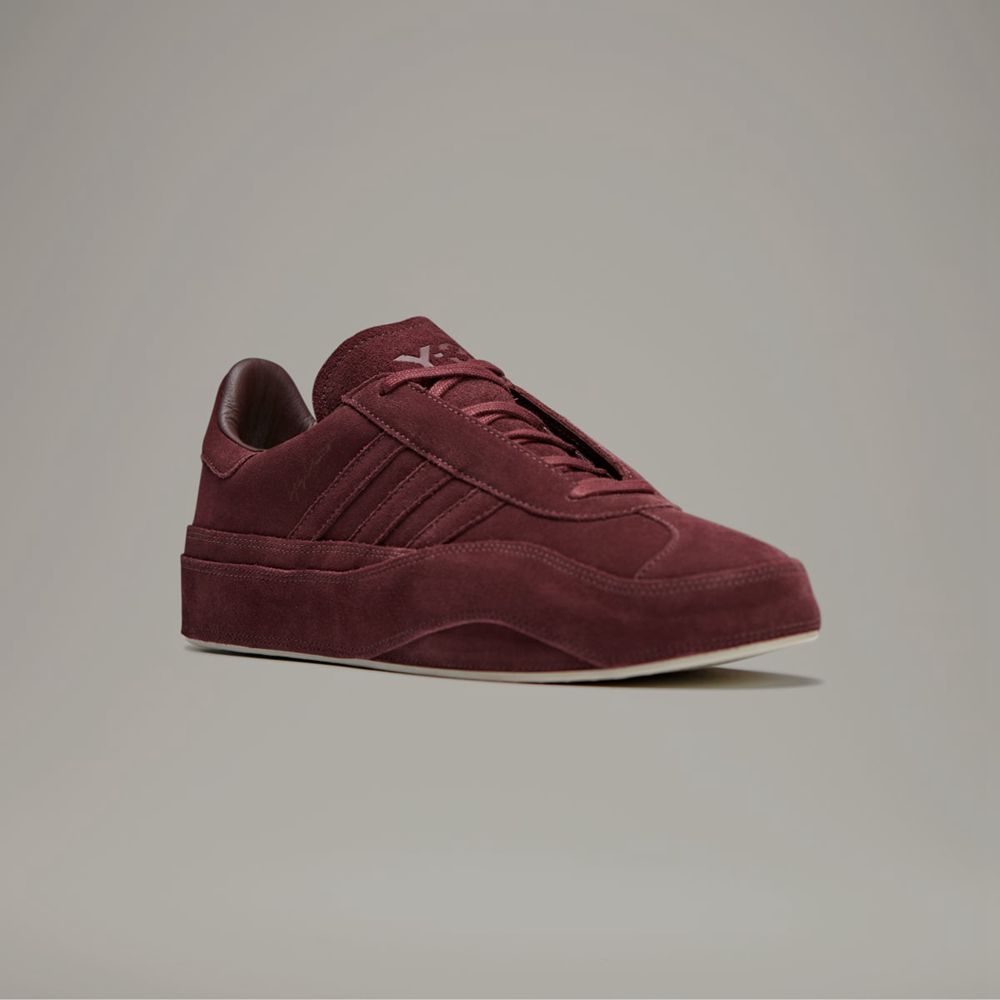 Basket Adidas Y-3 Gazelle Bordeaux Femme | DUK-79890360