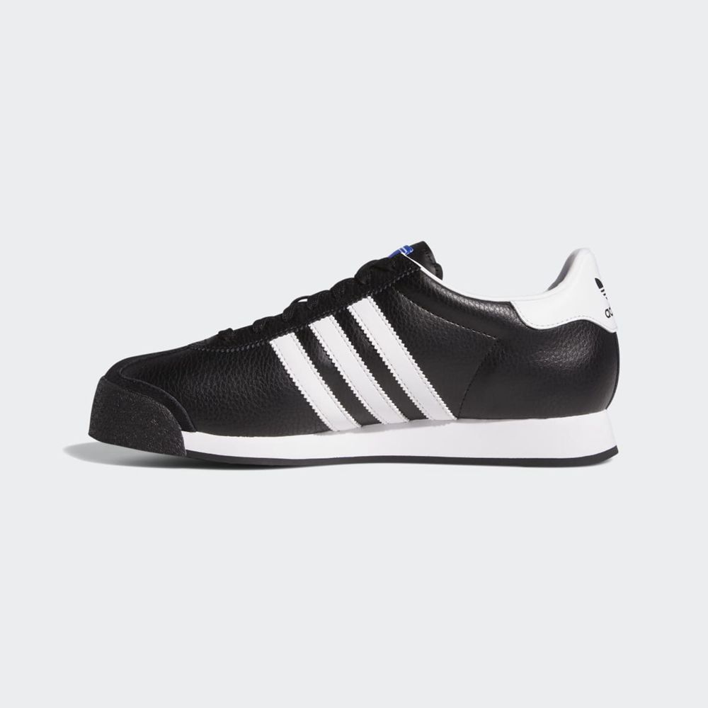 Basket Adidas Samoa Noir Blanche Doré Femme | OKW-33298846