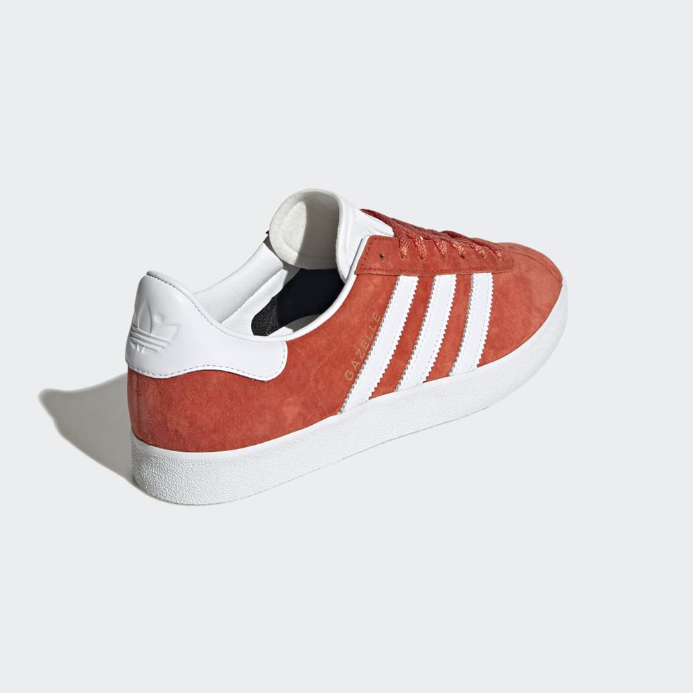 Basket Adidas Gazelle 85 Rouge Blanche Noir Femme | HOP-33066108