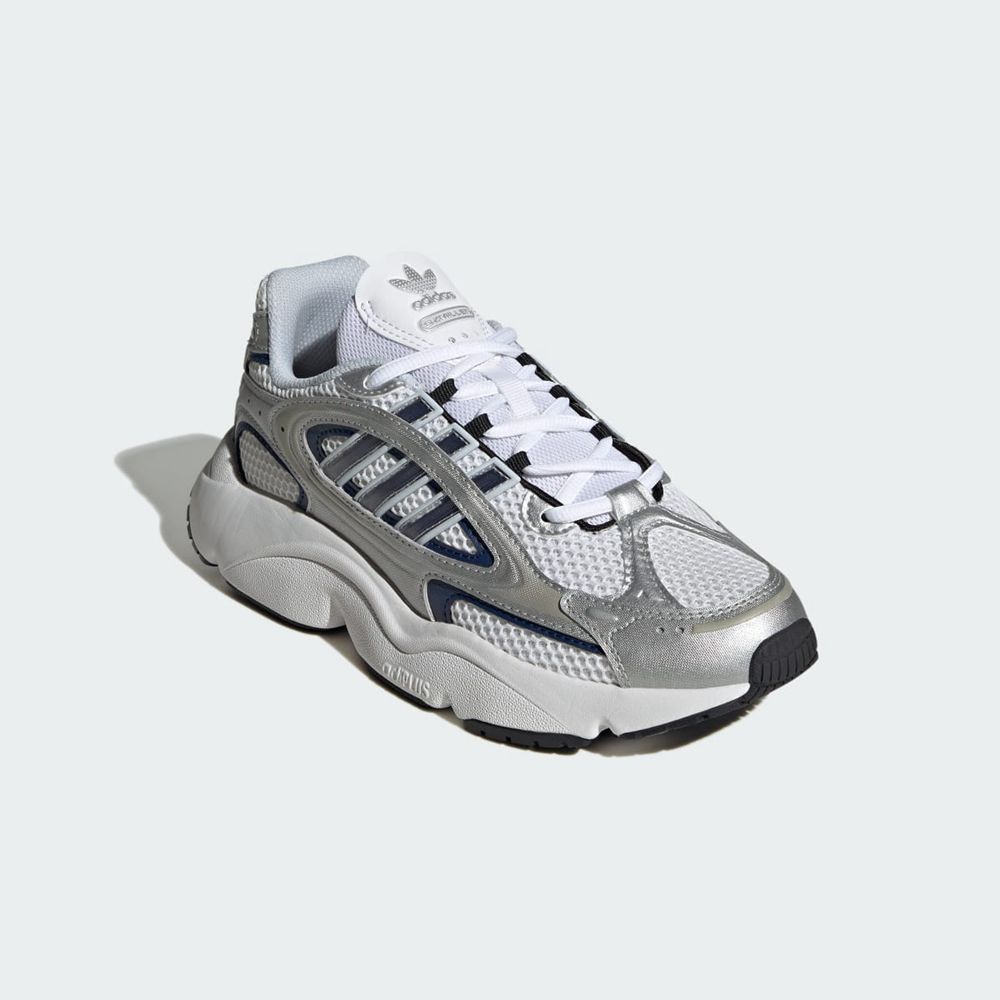 Basket Adidas Ozmillen Blanche Noir Bleu Marine Femme | MMG-76415609