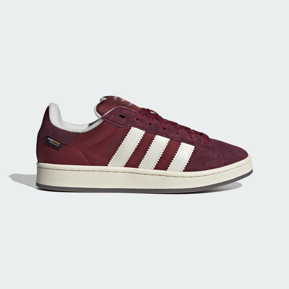 Basket Adidas Campus 00s Bordeaux Blanche Femme | NCN-54824422