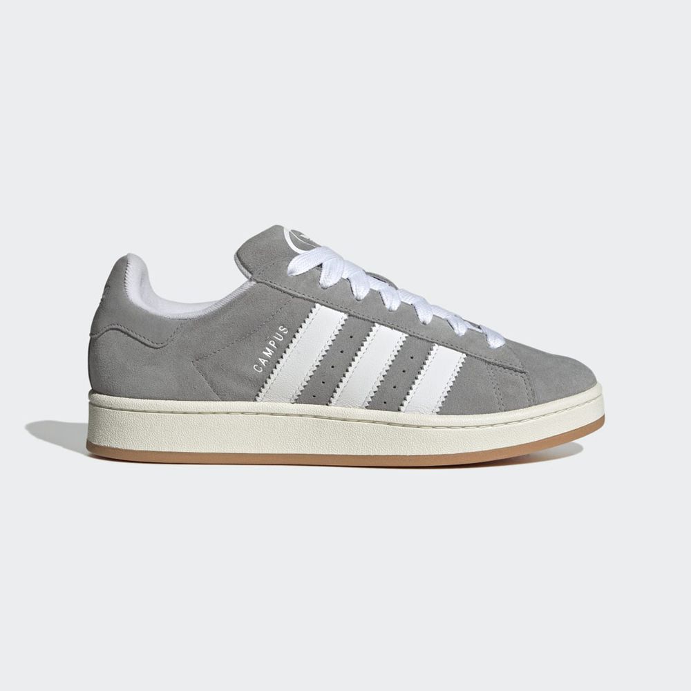 Basket Adidas Campus 00s Grise Blanche Femme | DUU-56902987