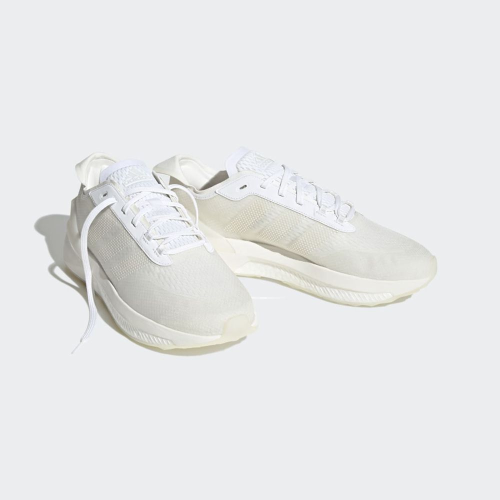 Basket Adidas AVRYN Blanche Femme | QMK-37478345