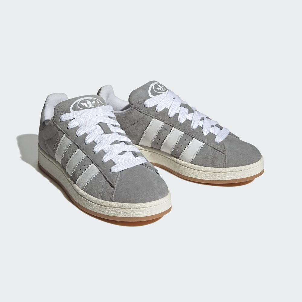 Basket Adidas Campus 00s Grise Blanche Femme | DUU-56902987