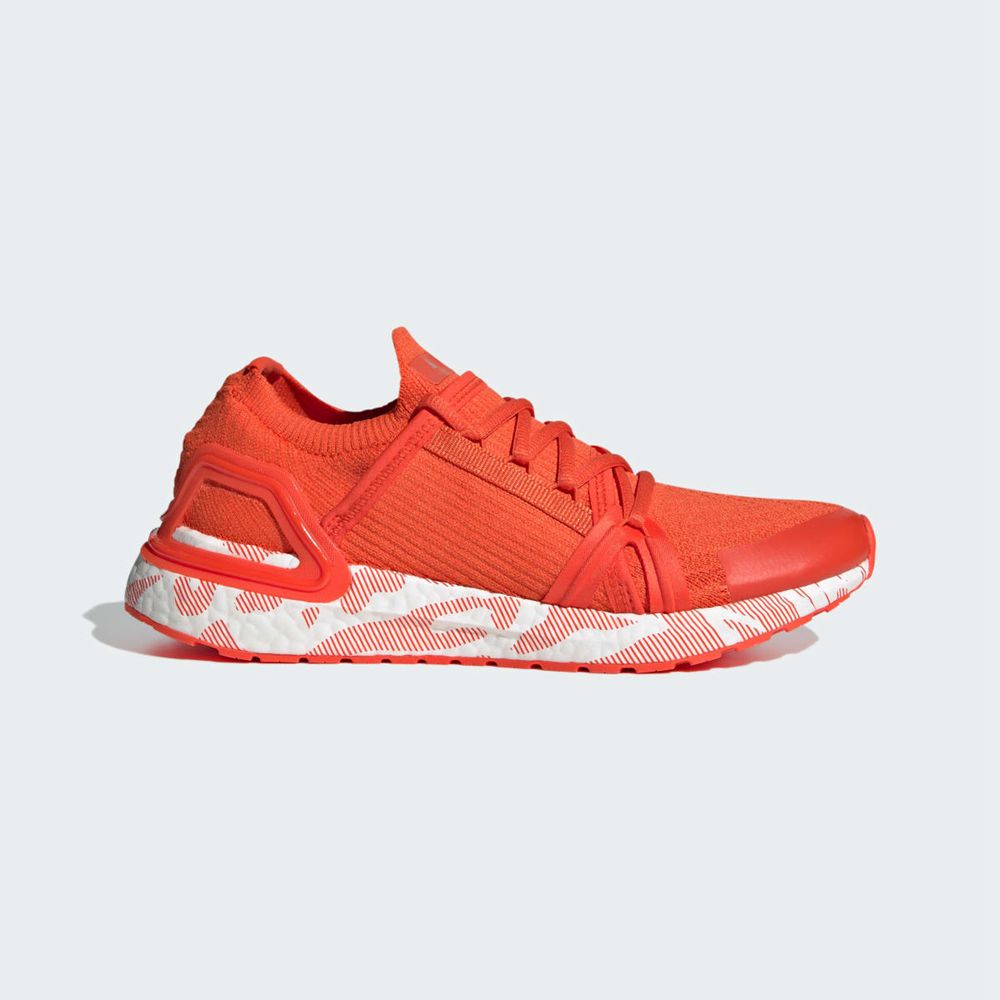 Basket Adidas Adidas by Stella McCartney Ultraboost 20 Orange Blanche Femme | ARL-56012767