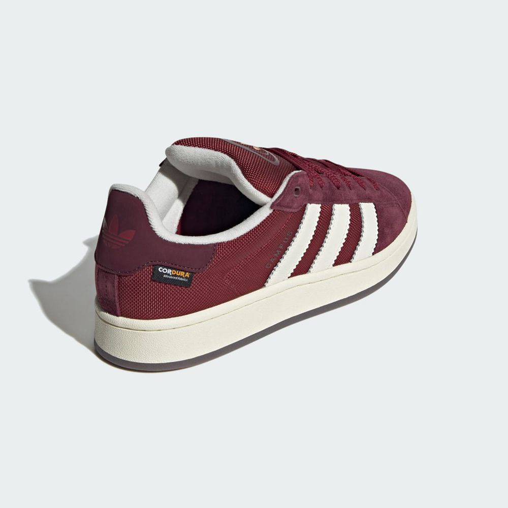 Basket Adidas Campus 00s Bordeaux Blanche Femme | NCN-54824422