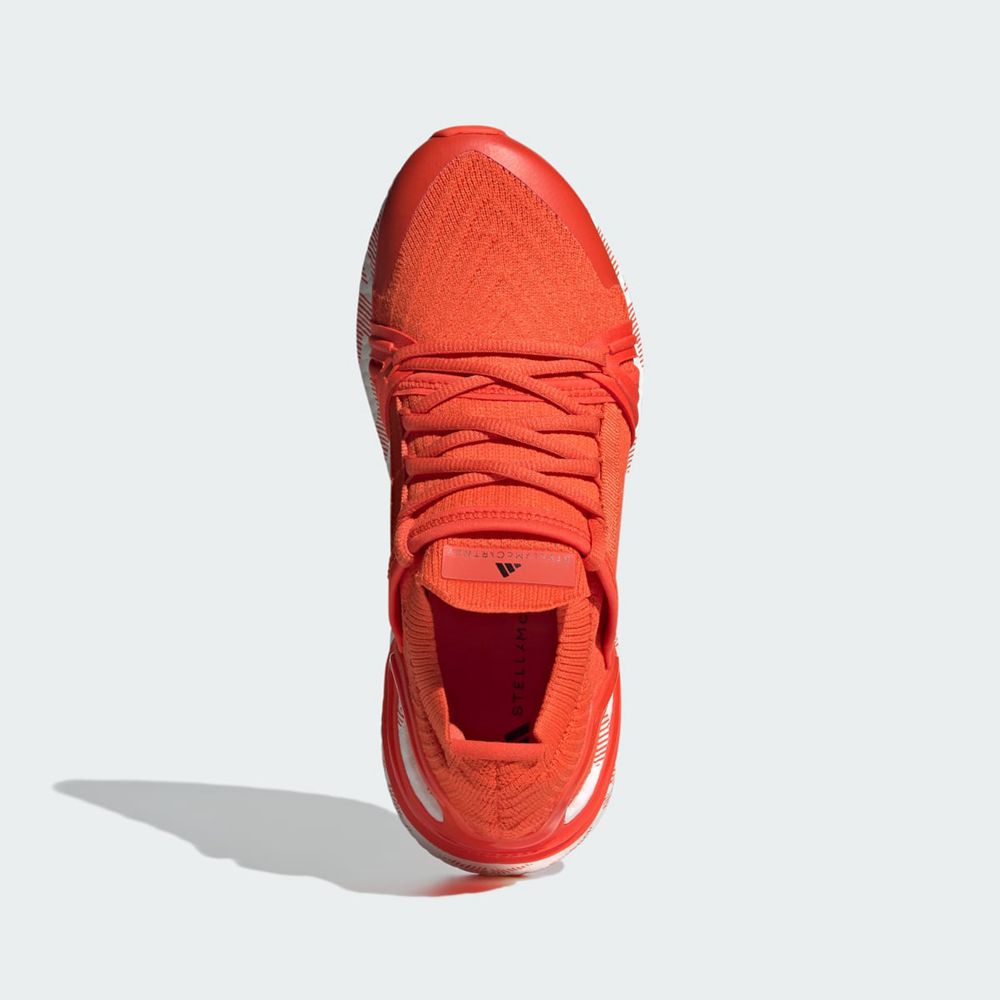 Basket Adidas Adidas by Stella McCartney Ultraboost 20 Orange Blanche Femme | ARL-56012767