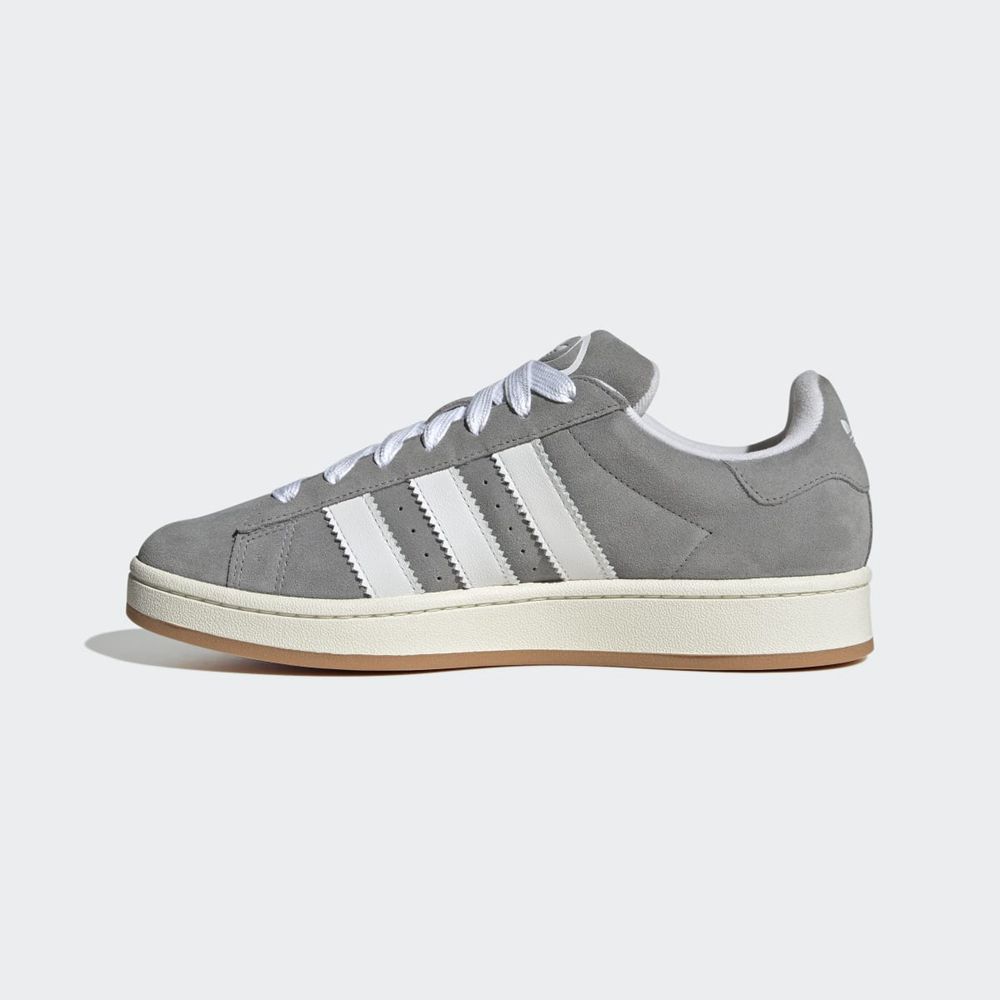 Basket Adidas Campus 00s Grise Blanche Femme | DUU-56902987