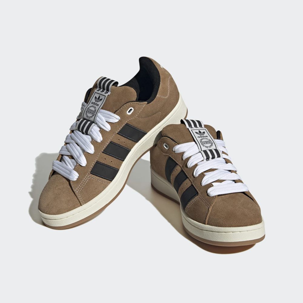 Basket Adidas Campus 00s Ynuk Marron Noir Blanche Femme | EMC-33488471