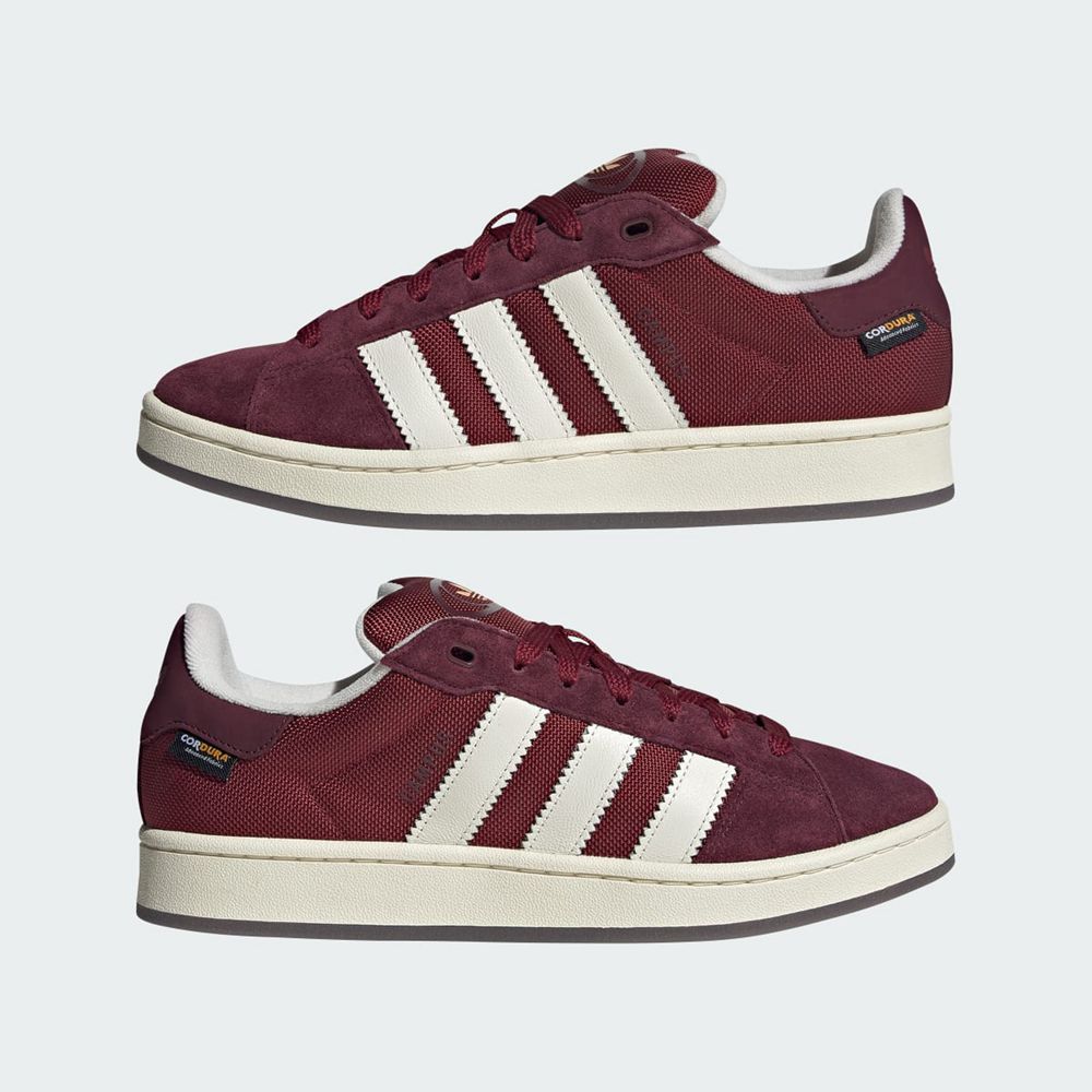 Basket Adidas Campus 00s Bordeaux Blanche Femme | NCN-54824422