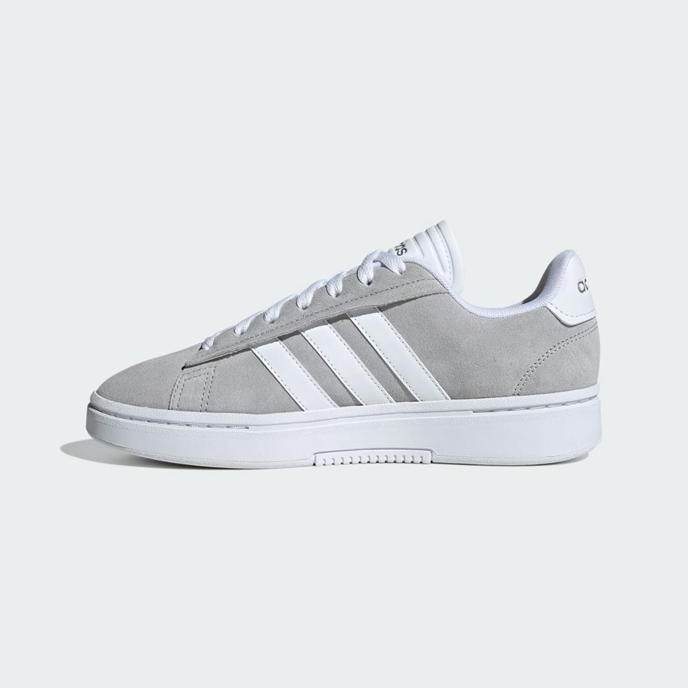 Basket Adidas Grand Court Alpha Grise Blanche Argent Femme | TZS-20902771