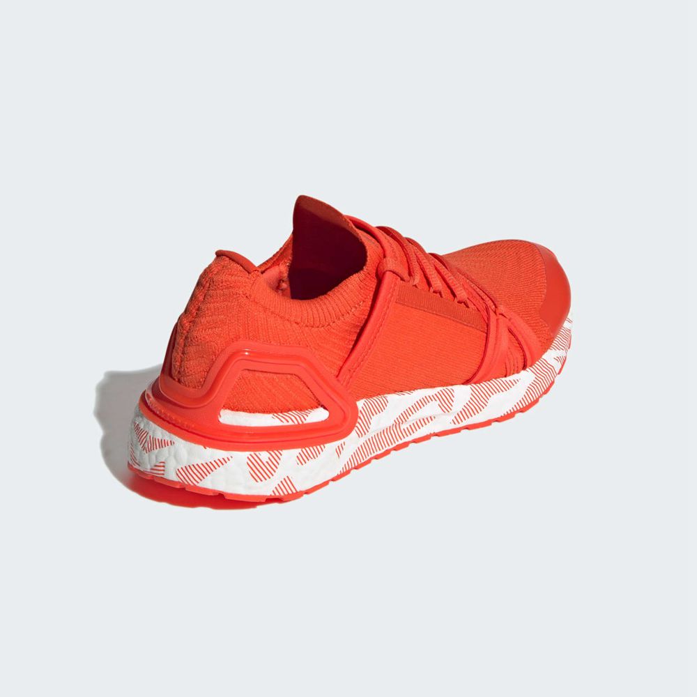 Basket Adidas Adidas by Stella McCartney Ultraboost 20 Orange Blanche Femme | ARL-56012767