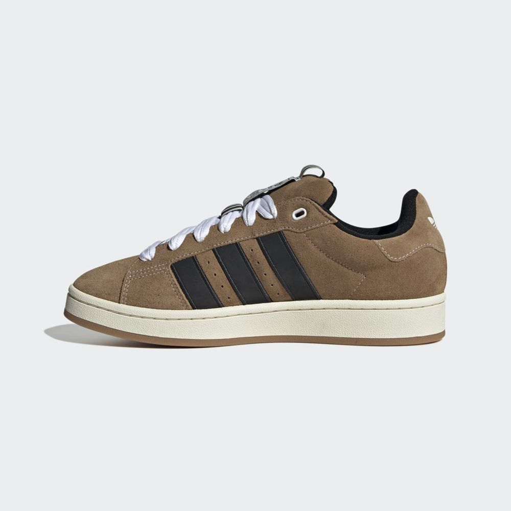 Basket Adidas Campus 00s Ynuk Marron Noir Blanche Femme | EMC-33488471