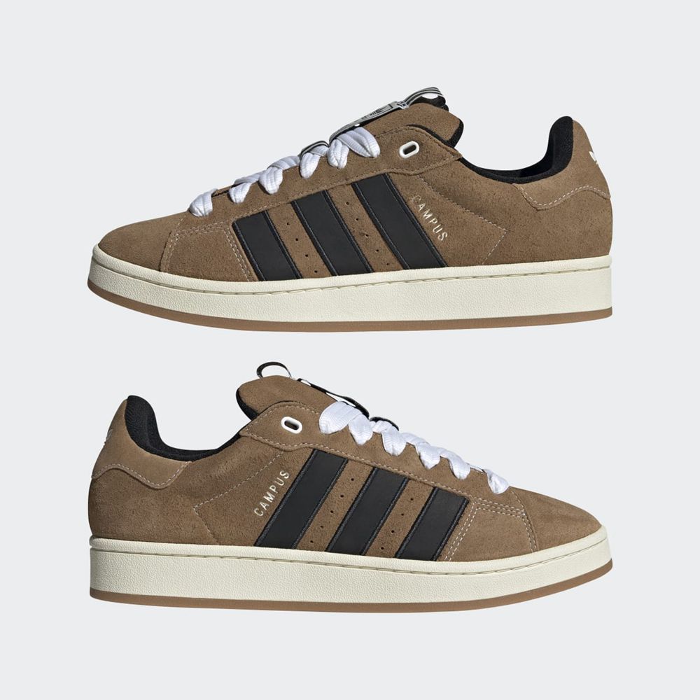 Basket Adidas Campus 00s Ynuk Marron Noir Blanche Femme | EMC-33488471