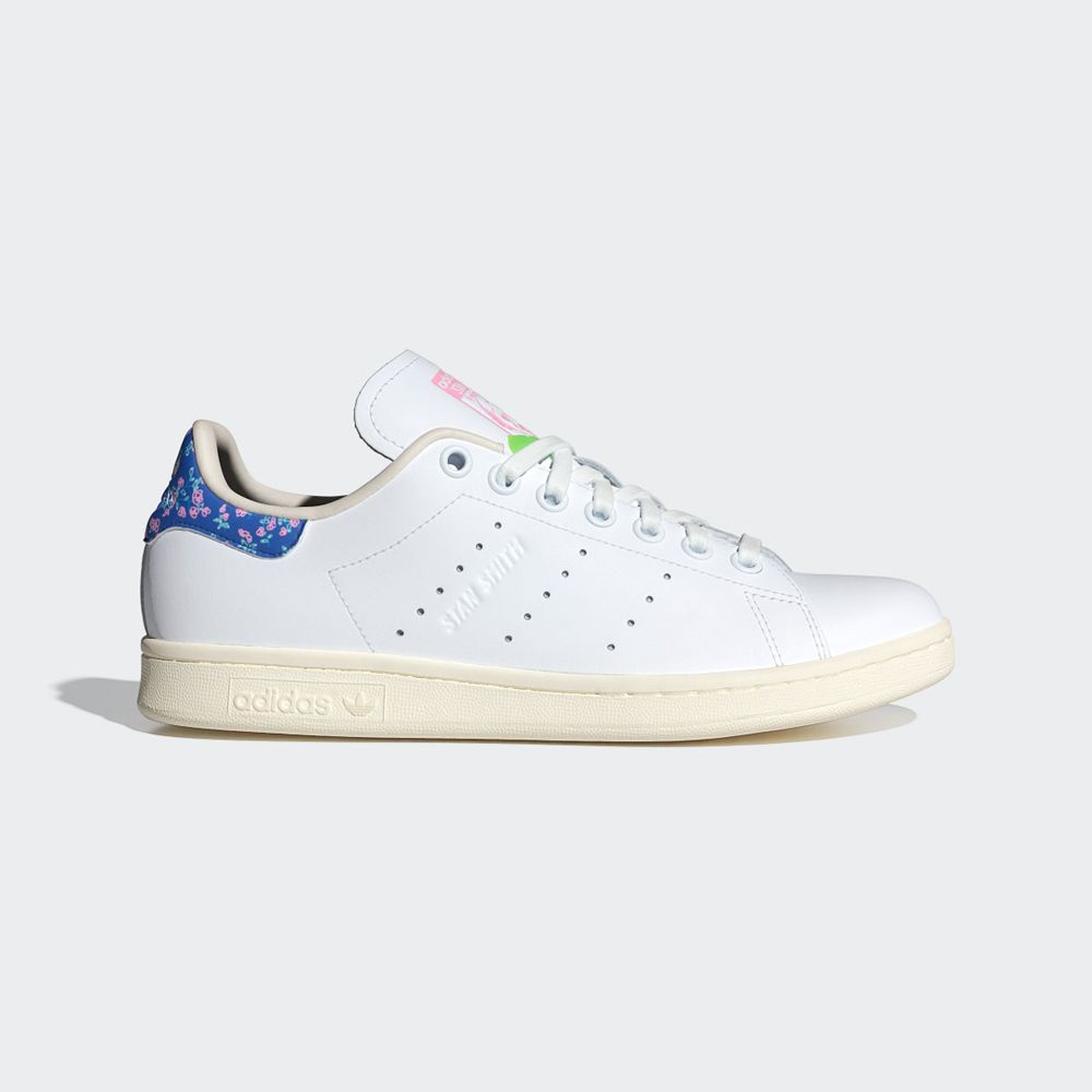 Basket Adidas Stan Smith x Kseniaschnaider Blanche Rose Femme | VDY-15439577