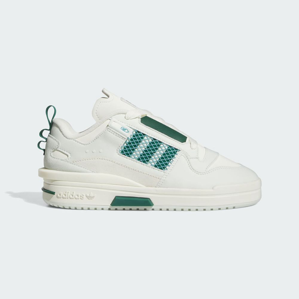 Basket Adidas Hyc Forum Mod Low Vert Blanche Femme | LNL-33192390