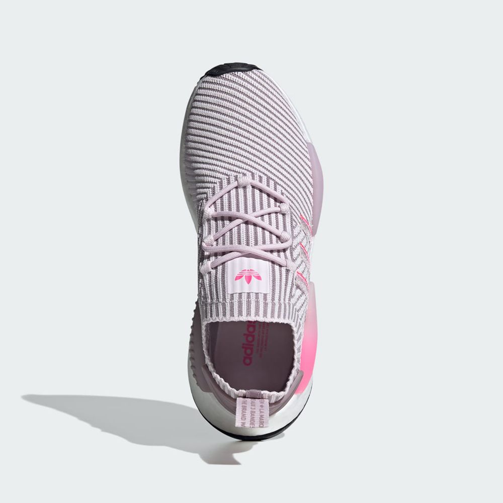 Basket Adidas NMD_W1 Rose Grise Blanche Femme | GCZ-27333863