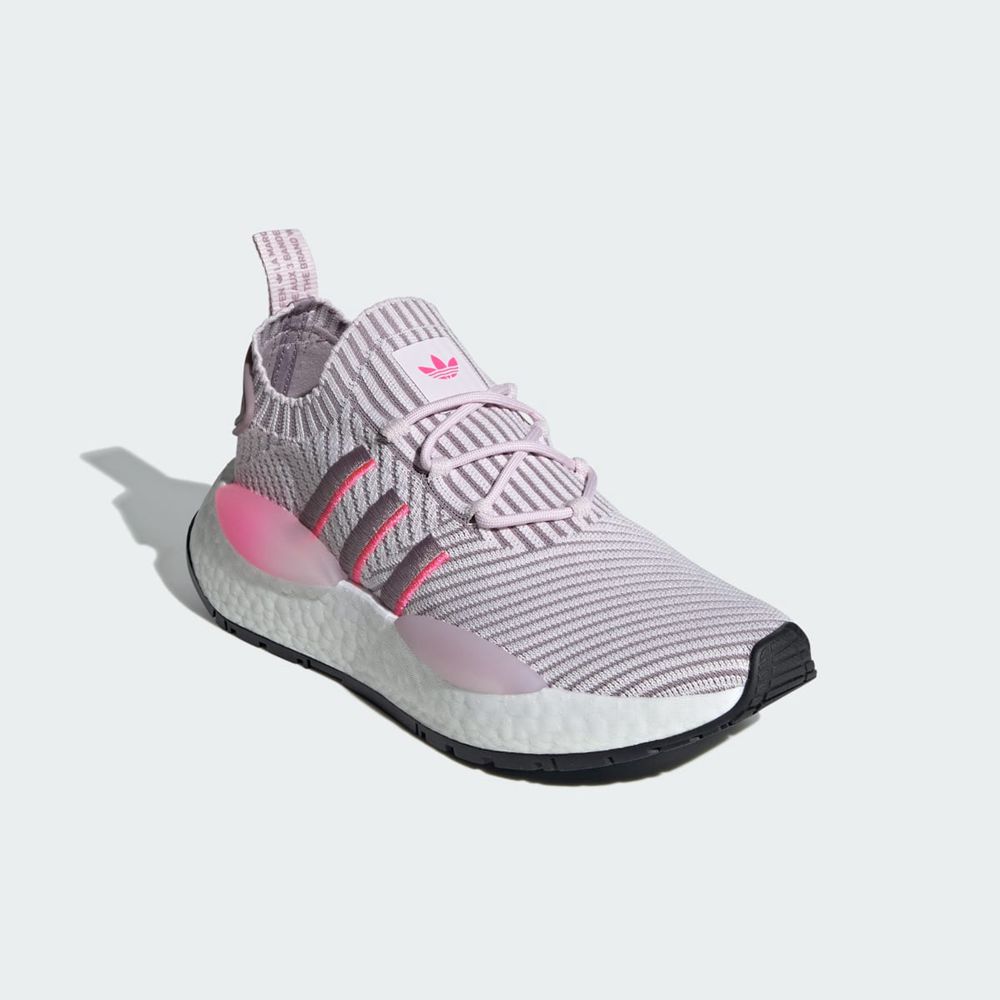 Basket Adidas NMD_W1 Rose Grise Blanche Femme | GCZ-27333863