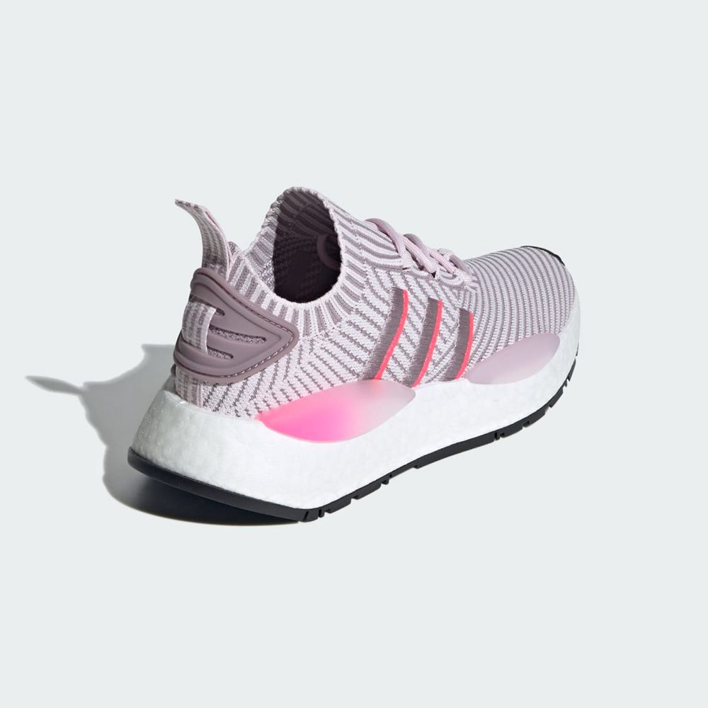 Basket Adidas NMD_W1 Rose Grise Blanche Femme | GCZ-27333863