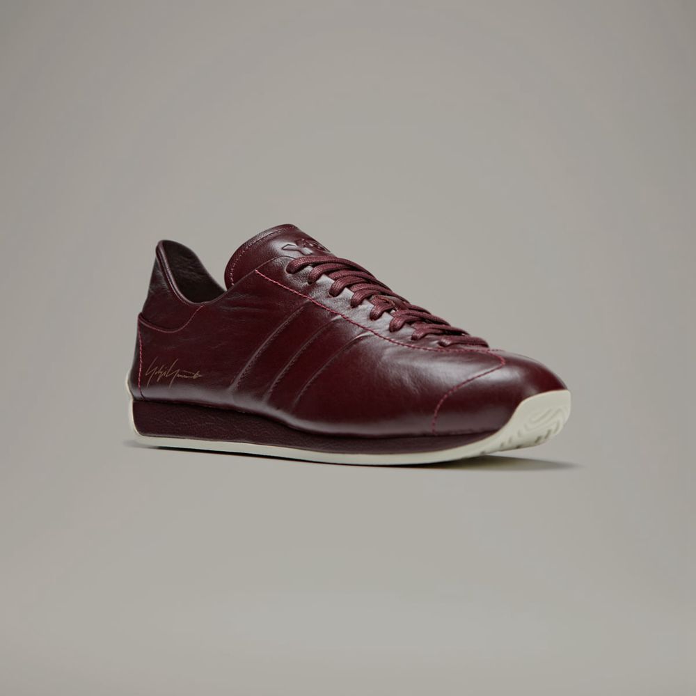 Basket Adidas Y-3 Country Bordeaux Femme | QDH-30344947