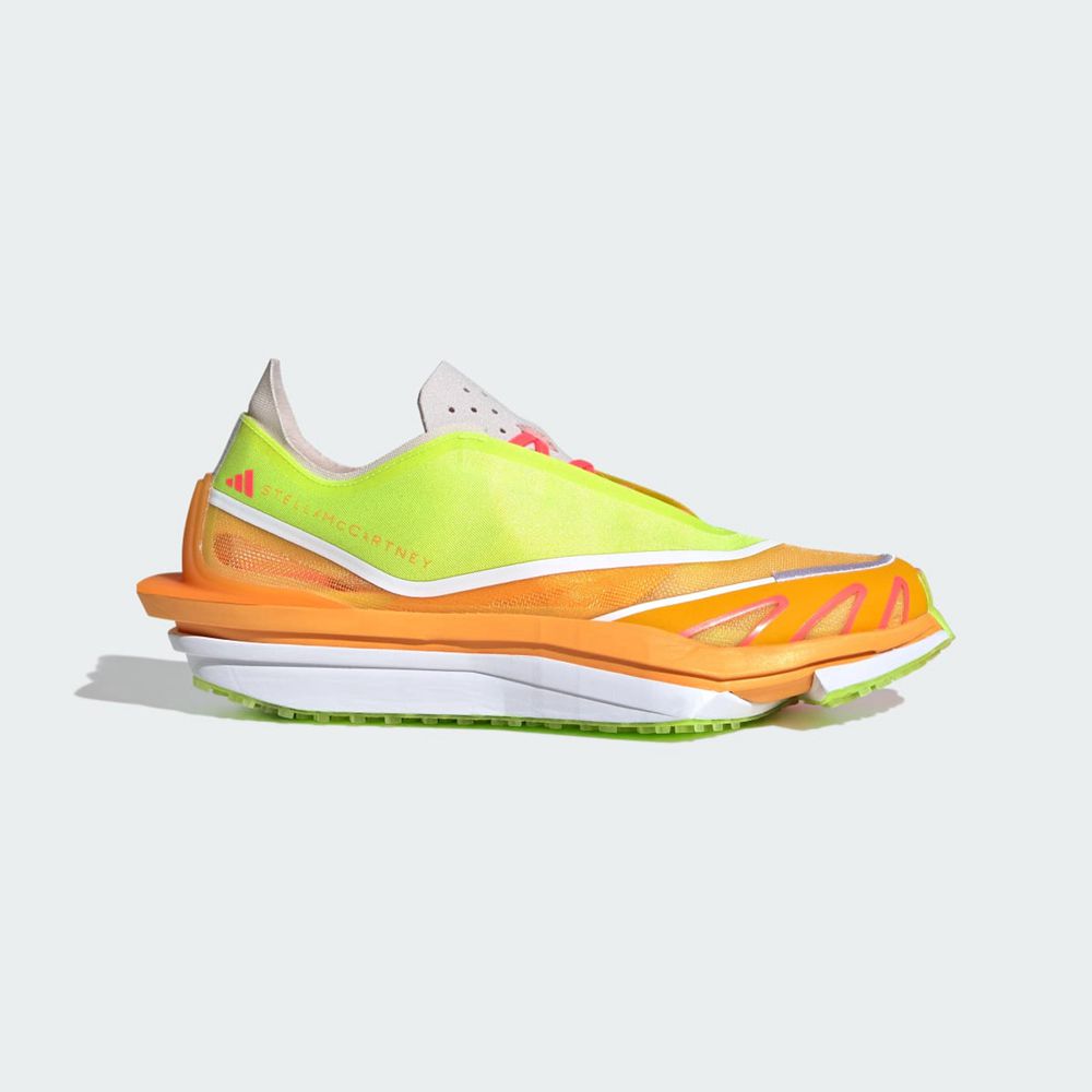 Basket Adidas Adidas by Stella McCartney Earthlight 2.0 Vert Orange Blanche Femme | PYN-81938347