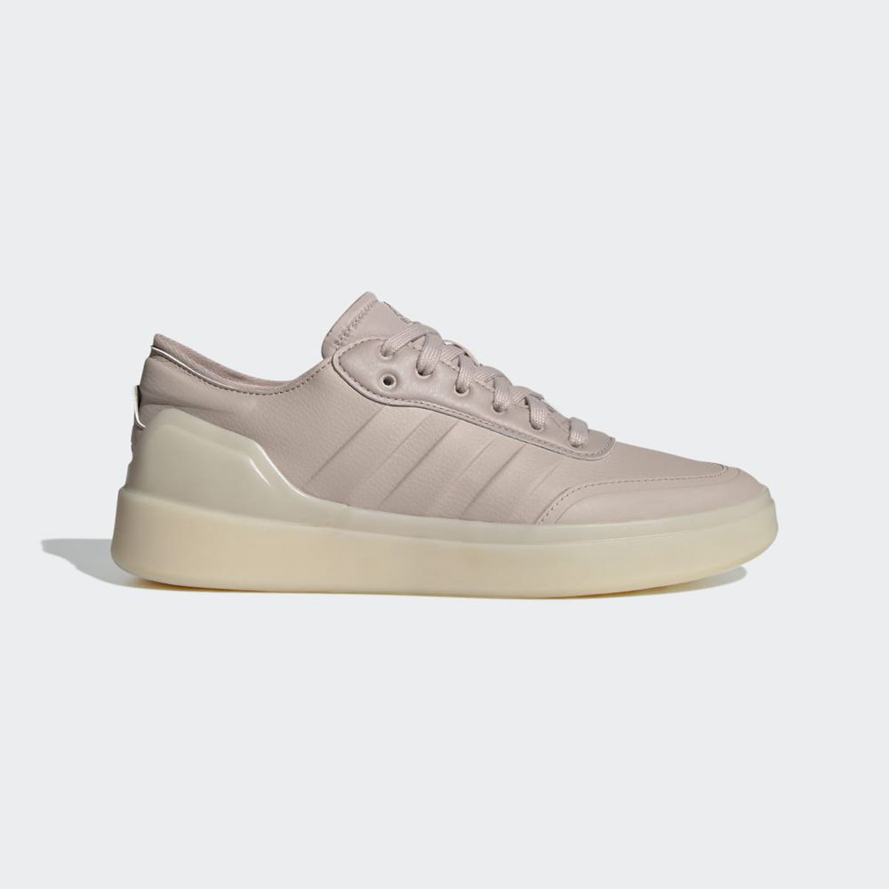 Basket Adidas Court Revival Grise Blanche Femme | QDG-60247479