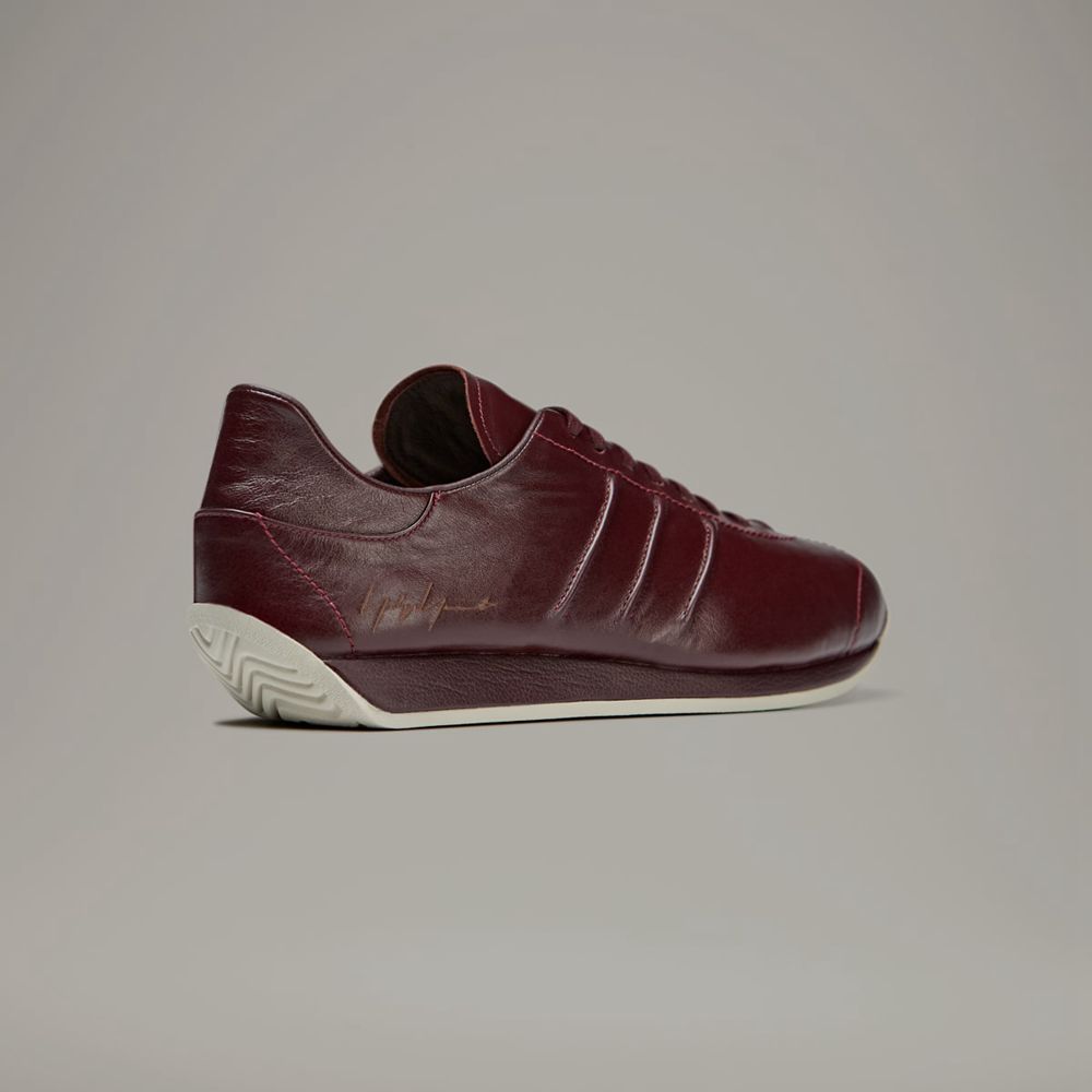 Basket Adidas Y-3 Country Bordeaux Femme | QDH-30344947