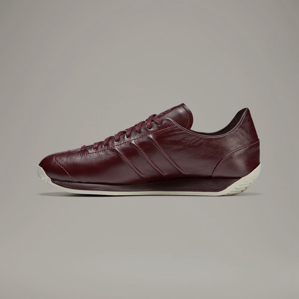 Basket Adidas Y-3 Country Bordeaux Femme | QDH-30344947