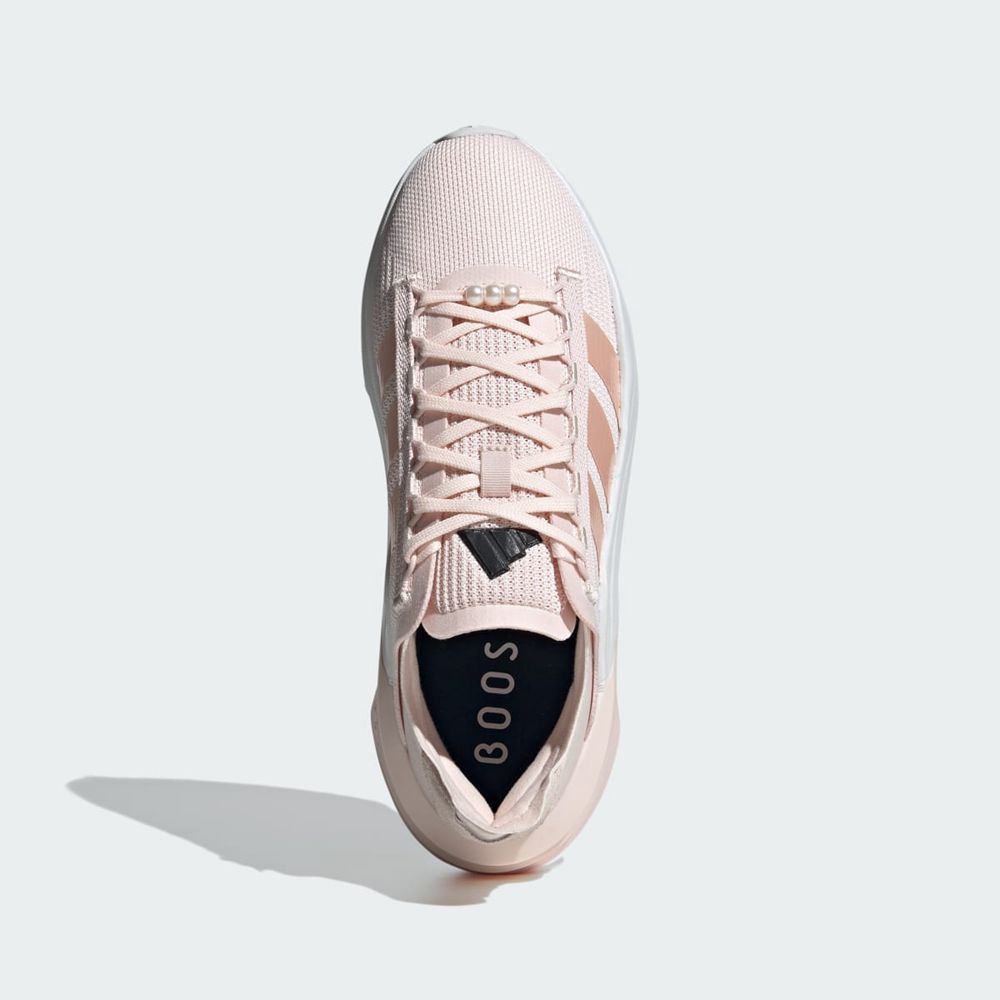 Basket Adidas AVRYN_X Rose Blanche Femme | HUC-06709896