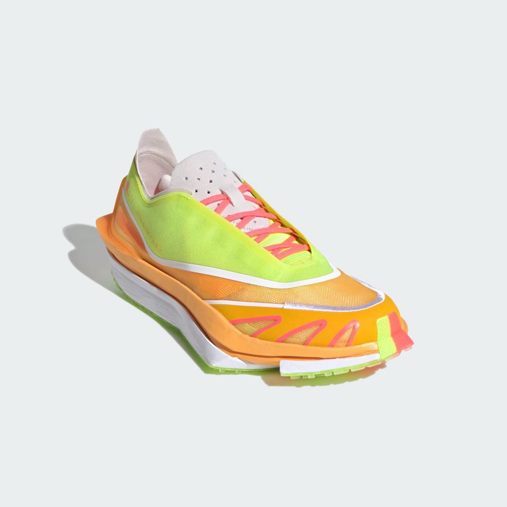 Basket Adidas Adidas by Stella McCartney Earthlight 2.0 Vert Orange Blanche Femme | PYN-81938347