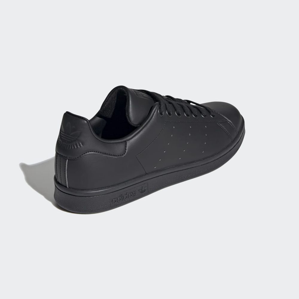 Basket Adidas Stan Smith Noir Blanche Femme | VIE-24593093