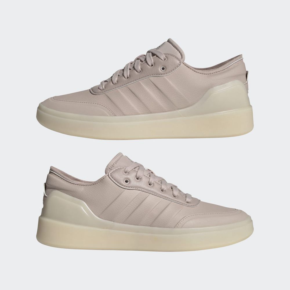 Basket Adidas Court Revival Grise Blanche Femme | QDG-60247479