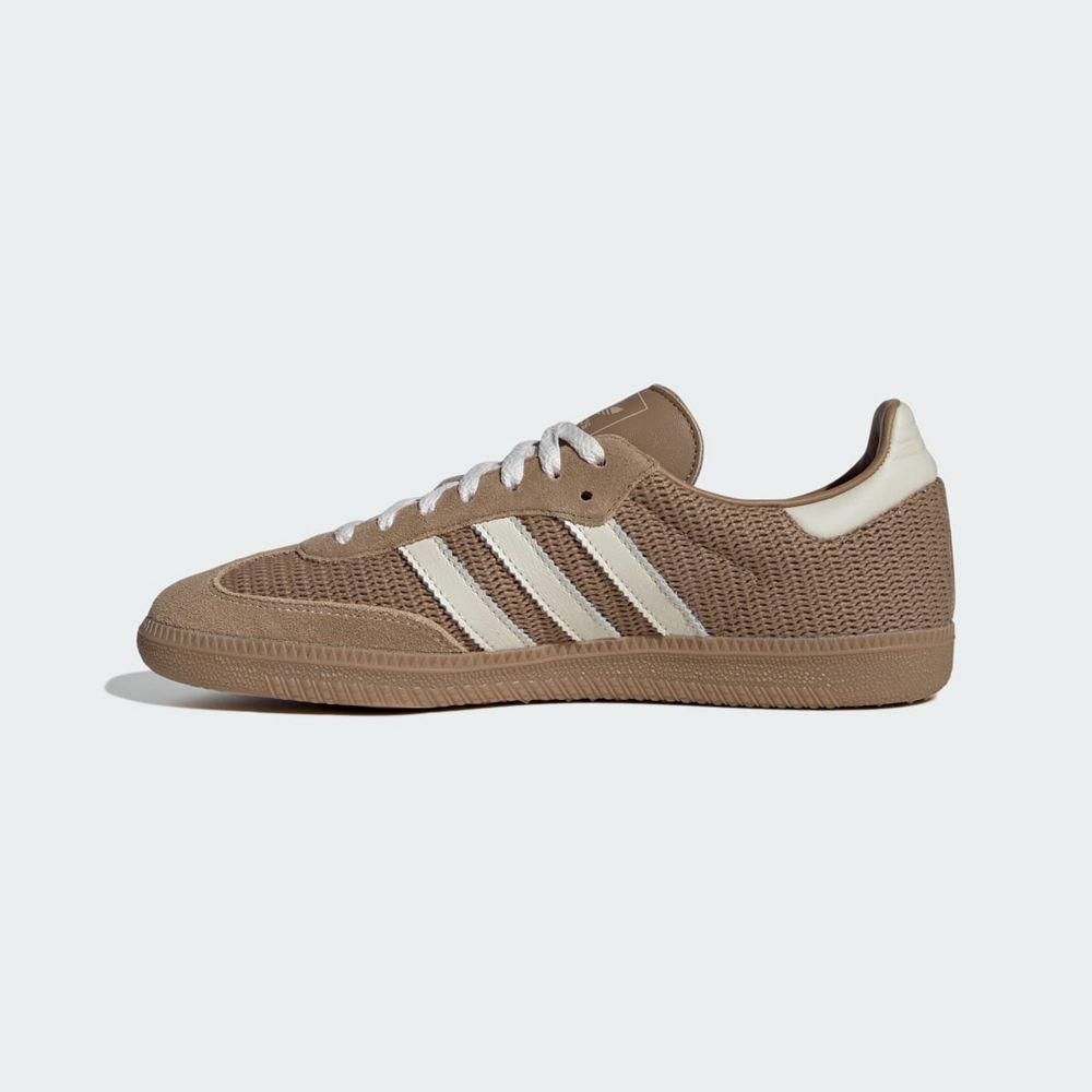 Basket Adidas Samba OG Marron Blanche Femme | LPV-69410830