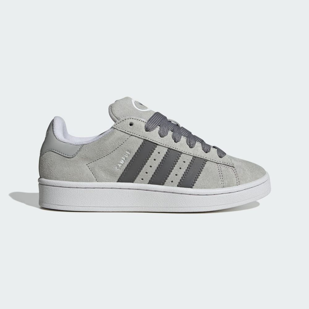 Basket Adidas Campus 00s Grise Blanche Femme | TTI-55687502