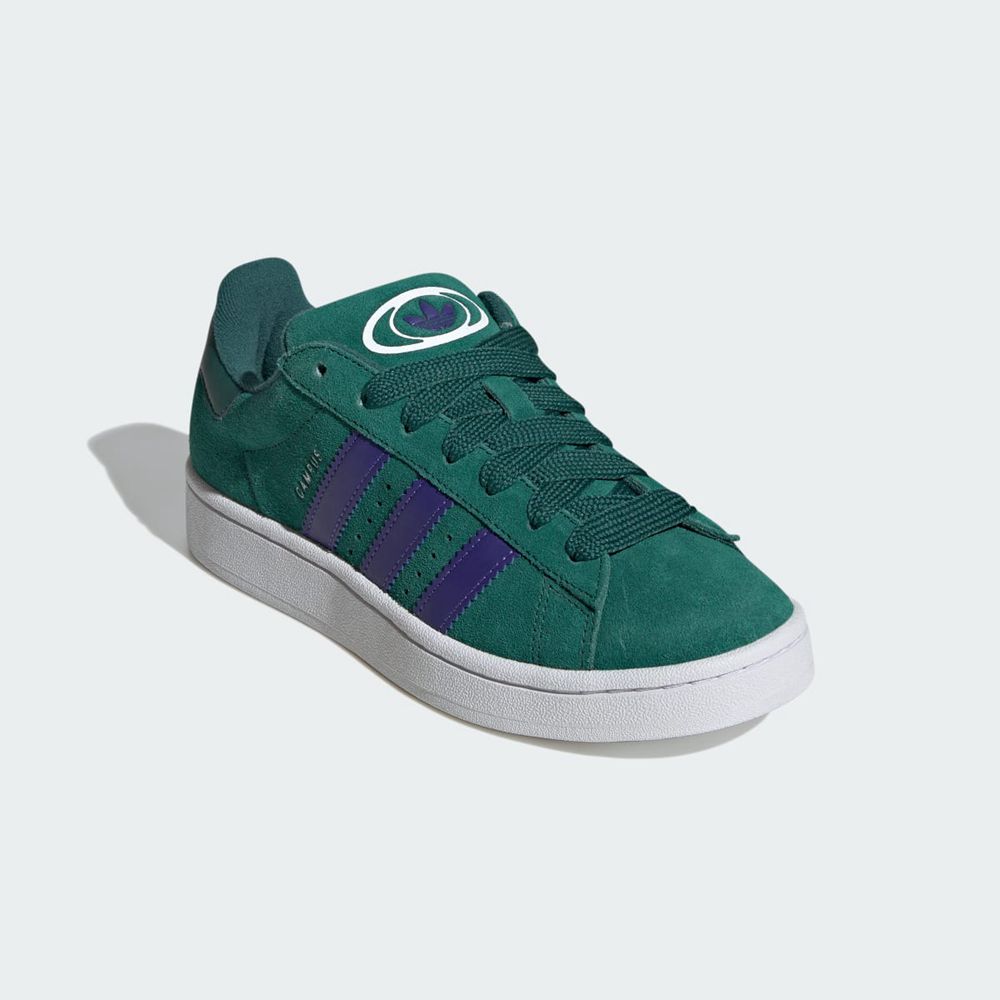 Basket Adidas Campus 00s Vert Blanche Violette Femme | IMZ-13588657