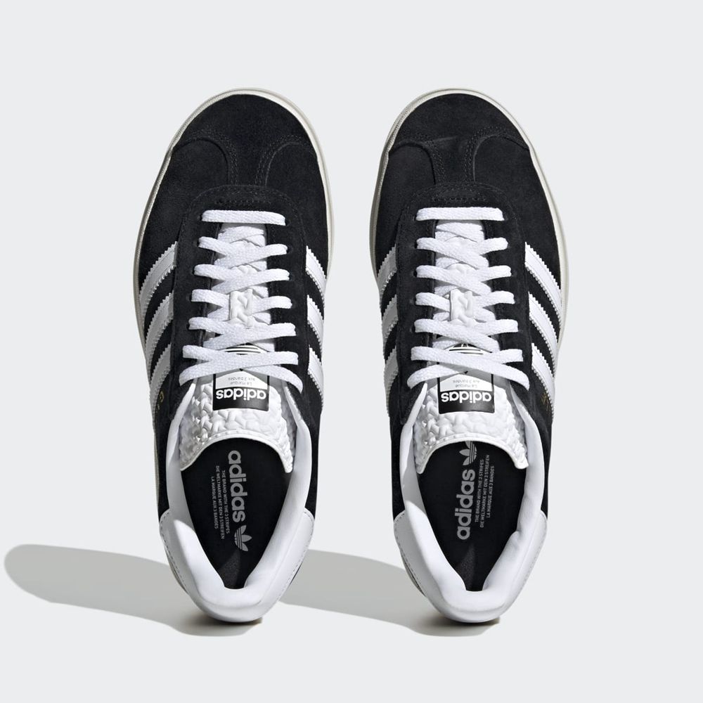 Basket Adidas Gazelle Bold Noir Blanche Femme | COP-20929247