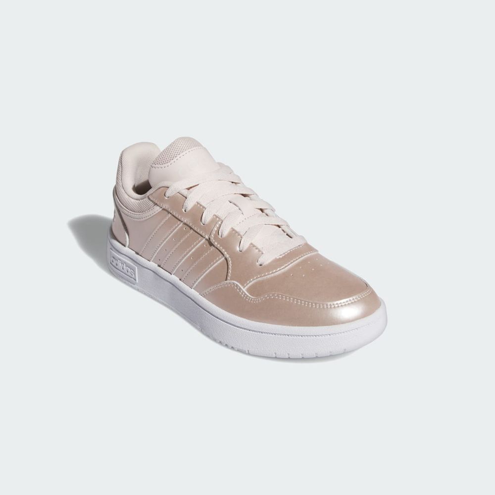 Basket Adidas Hoops 3 Beige Femme | IKJ-99206263