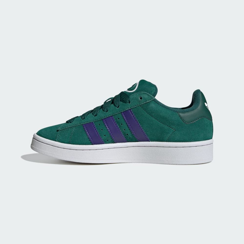 Basket Adidas Campus 00s Vert Blanche Violette Femme | IMZ-13588657