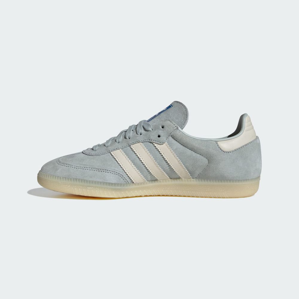 Basket Adidas Samba OG Argent Blanche Femme | DPC-26088018