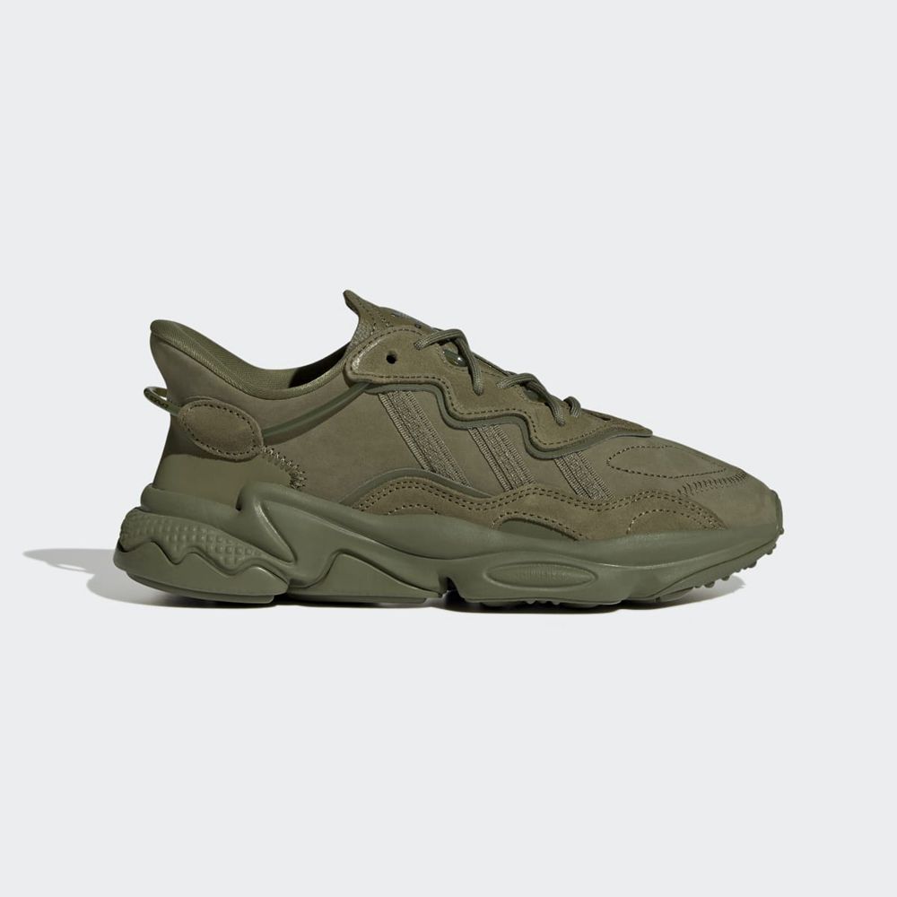 Basket Adidas OZWEEGO Vert Olive Femme | FOZ-64605284