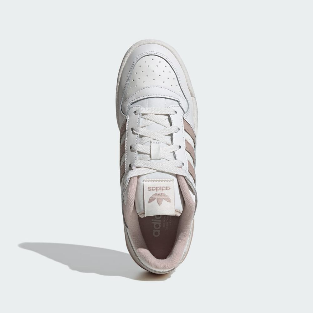 Basket Adidas Forum Low CL Blanche Grise Femme | GTA-62305053