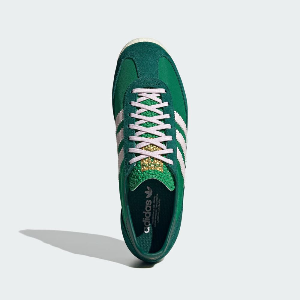 Basket Adidas SL 72 Bleu Marine Vert Femme | RVS-04171156