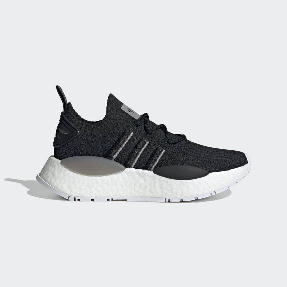 Basket Adidas NMD_W1 Noir Grise Blanche Femme | RHR-19614425