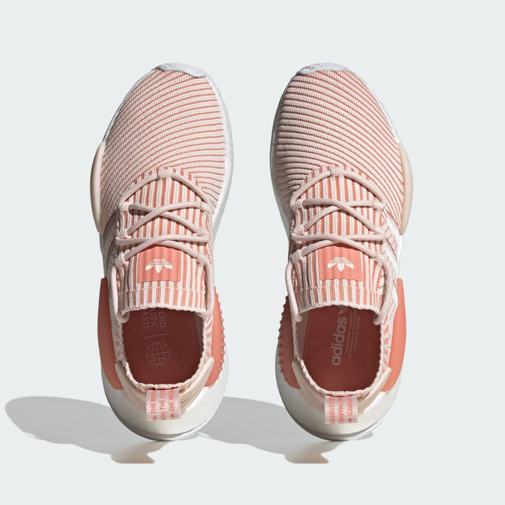 Basket Adidas NMD_W1 Rose Blanche Femme | WIE-72229960