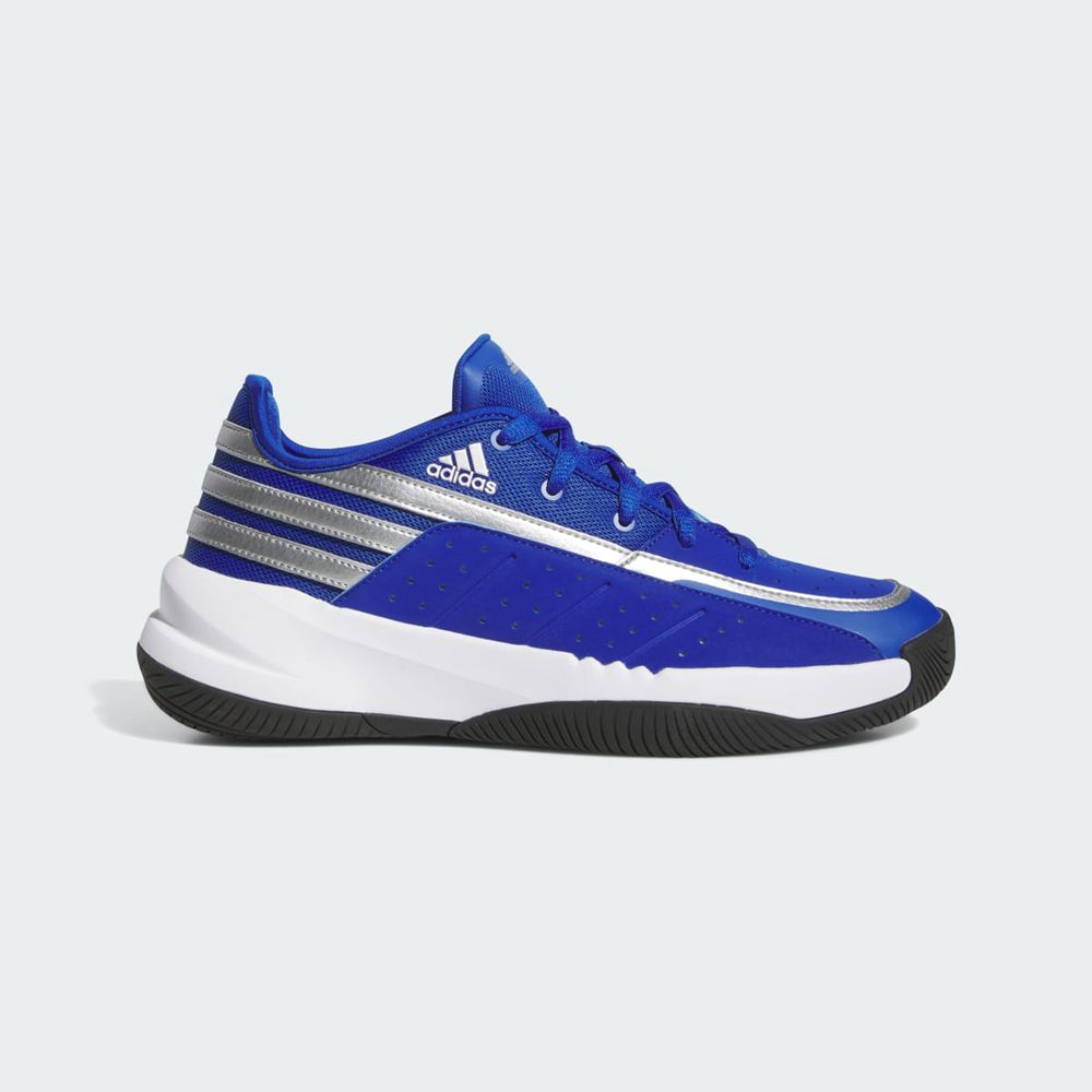 Basket Adidas Front Court Bleu Argent Noir Femme | FYO-46752208