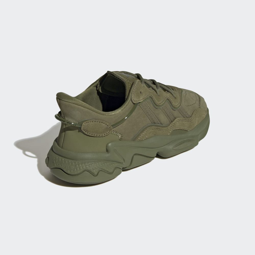 Basket Adidas OZWEEGO Vert Olive Femme | FOZ-64605284